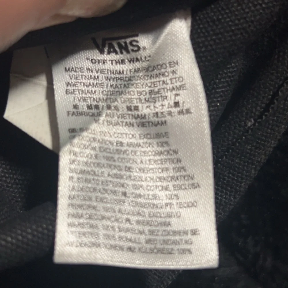 Vans Black and Gray Checkered Wallet